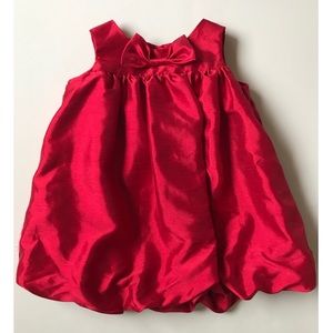Good Lad Baby Girls Red Two Piece Dress Set 12M